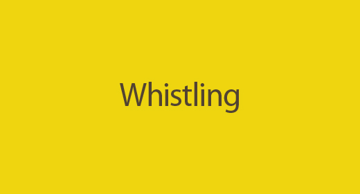 Whistling